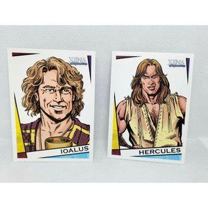 Vintage Xena Warrior Princess 1997 IOALUS & HERCULES Xc4 & XC3 Mint Condition